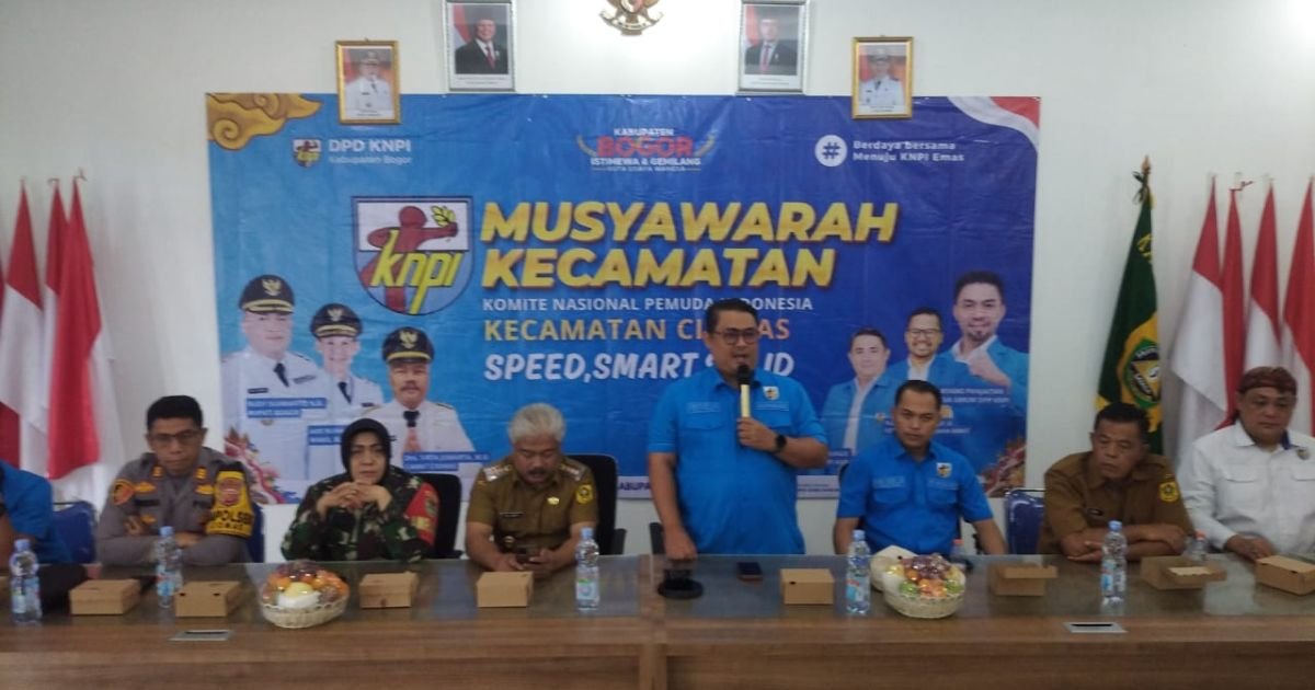 David Maulana Kembali Terpilih Sebagai Ketua KNPI Kecamatan Ciomas