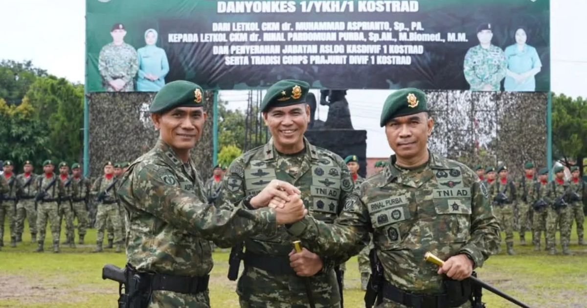 Pangdivif 1 Kostrad Pimpin Sertijab Danyonkes 1 dan Tradisi Korps Prajurit Divif 1 Kostrad