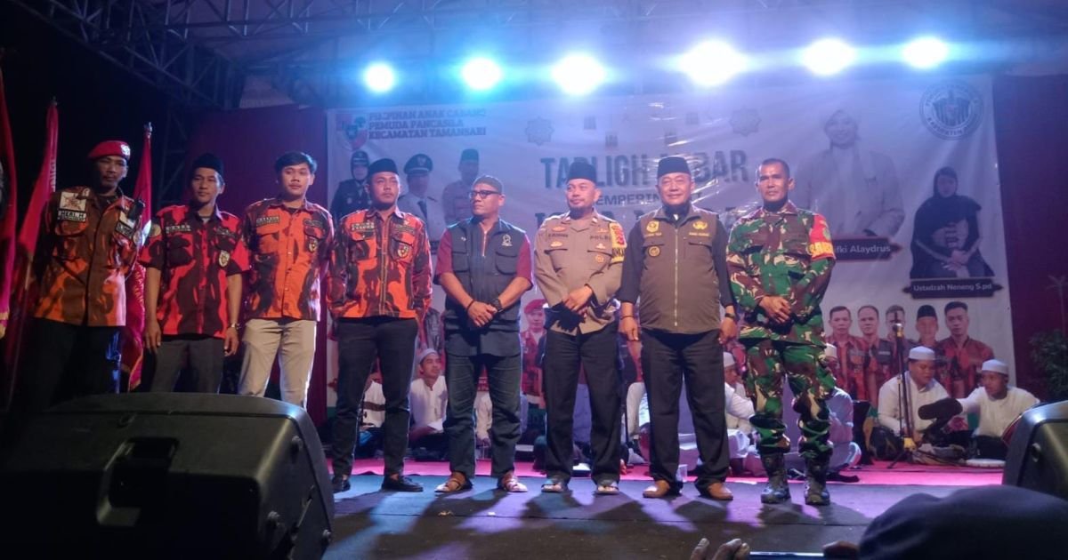 Hadirkan Penceramah Habib Rifky Alayidrus  Pemuda Pancasila PAC Tamansari Gelar Tabliq Akbar