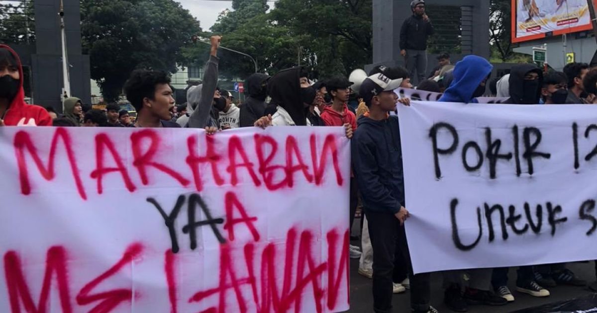 Ratusan Massa RMB Kembali Geruduk Pemkab Bogor, Tuntut Batalkan Pokir Pengadaan Videotron Rp 100 Miliar