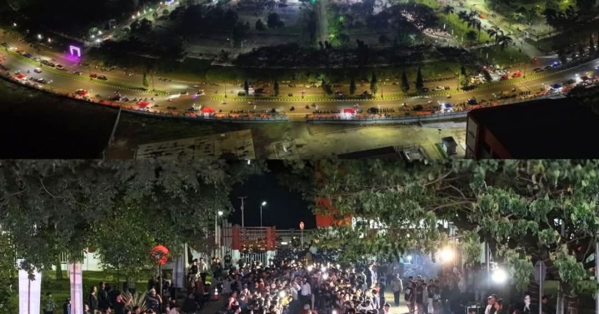 Gambar, Anak-Anak Muda dalam Kegiatan Dash Run lomba lari