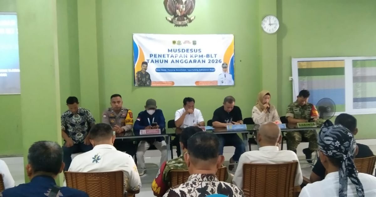 Desa Sasakpanjang Gelar Musdesus, Bahas Penerima.Manfaat 2026