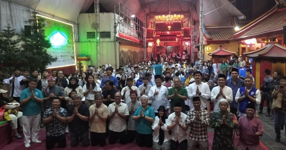 Bukber dan Santunan 200 Warga Difabel di Vihara Dhanagun Perkuat Toleransi di Kota Bogor