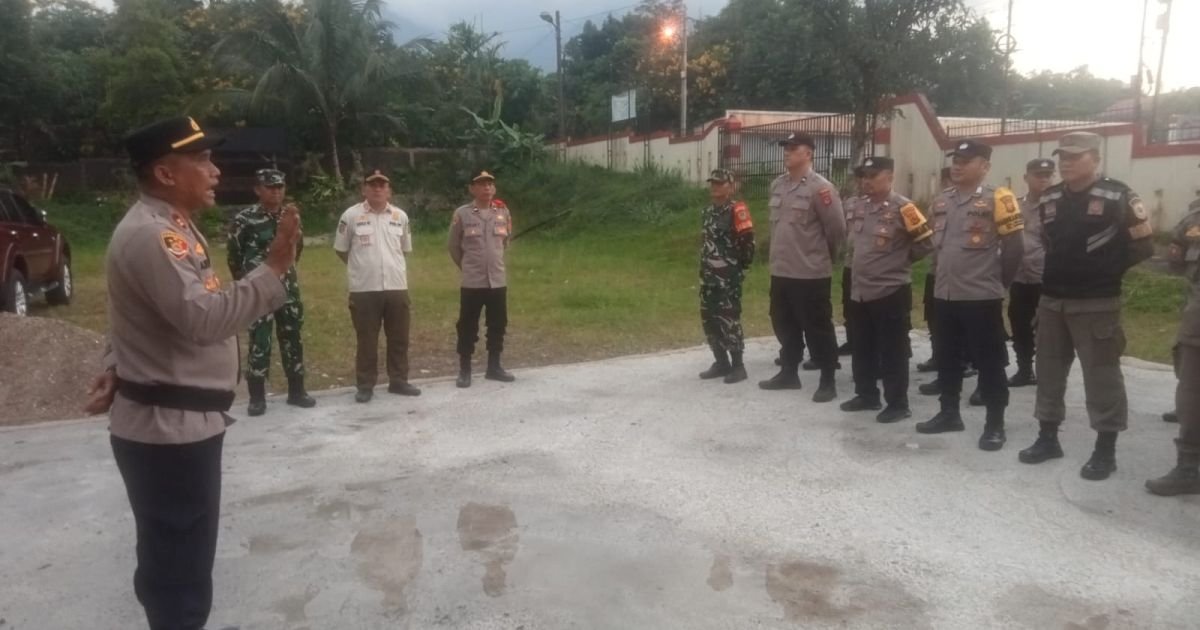 Apel Pengamanan Operasi Ketupat 2026, Kapolsek Tamansari Lakukan Patroli Titik Rawan