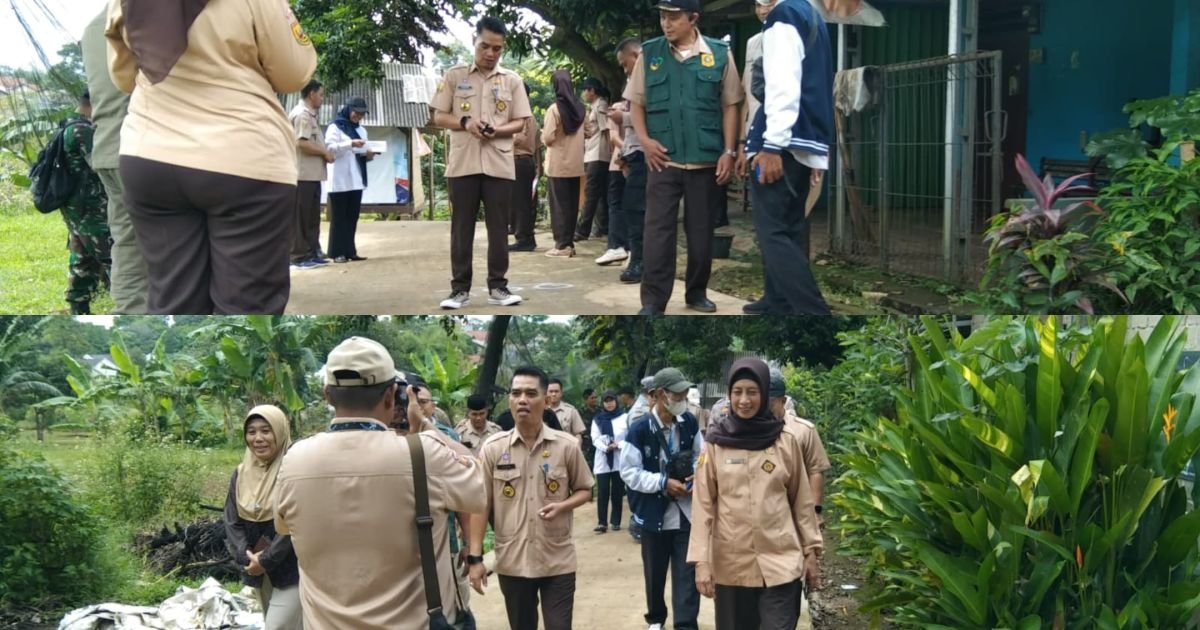 Tim Monev Kecamatan Tajurhalang Sambangi Desa Sasak Panjang, Begini Hasil Penilaiannya