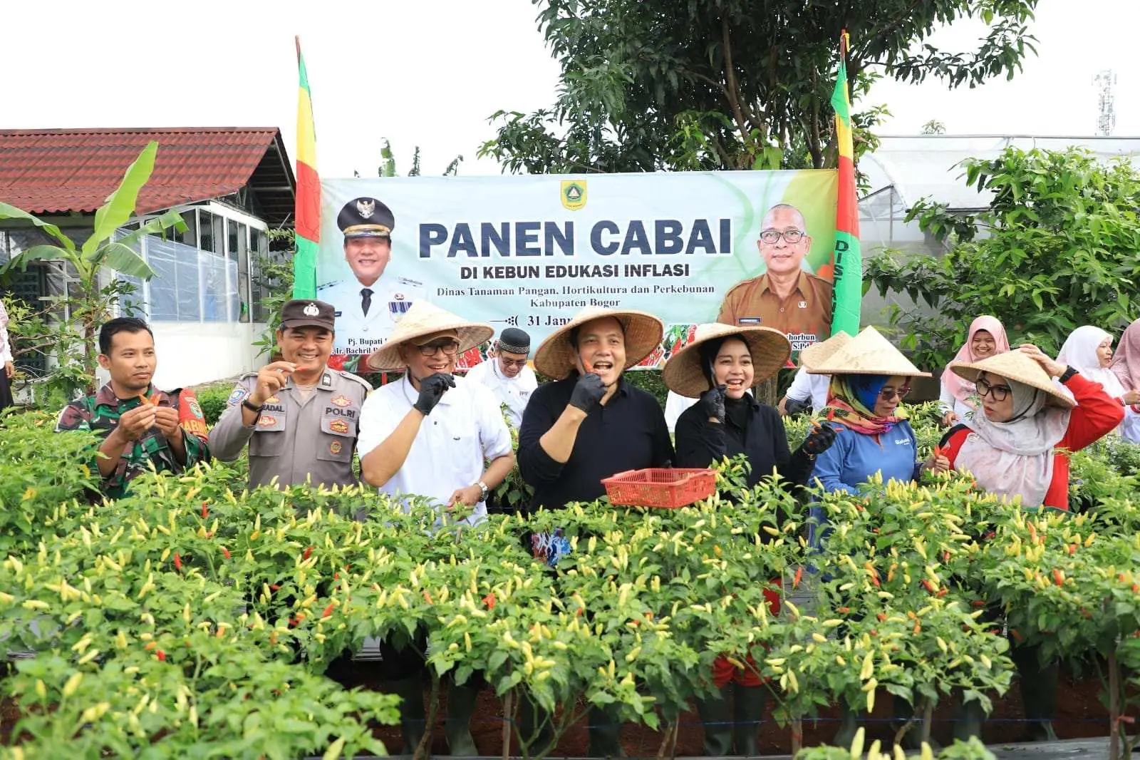 Pj. Bupati Bogor, Bachril Bakri: Meningkatkan Produksi Komoditas Hasil Pertanian