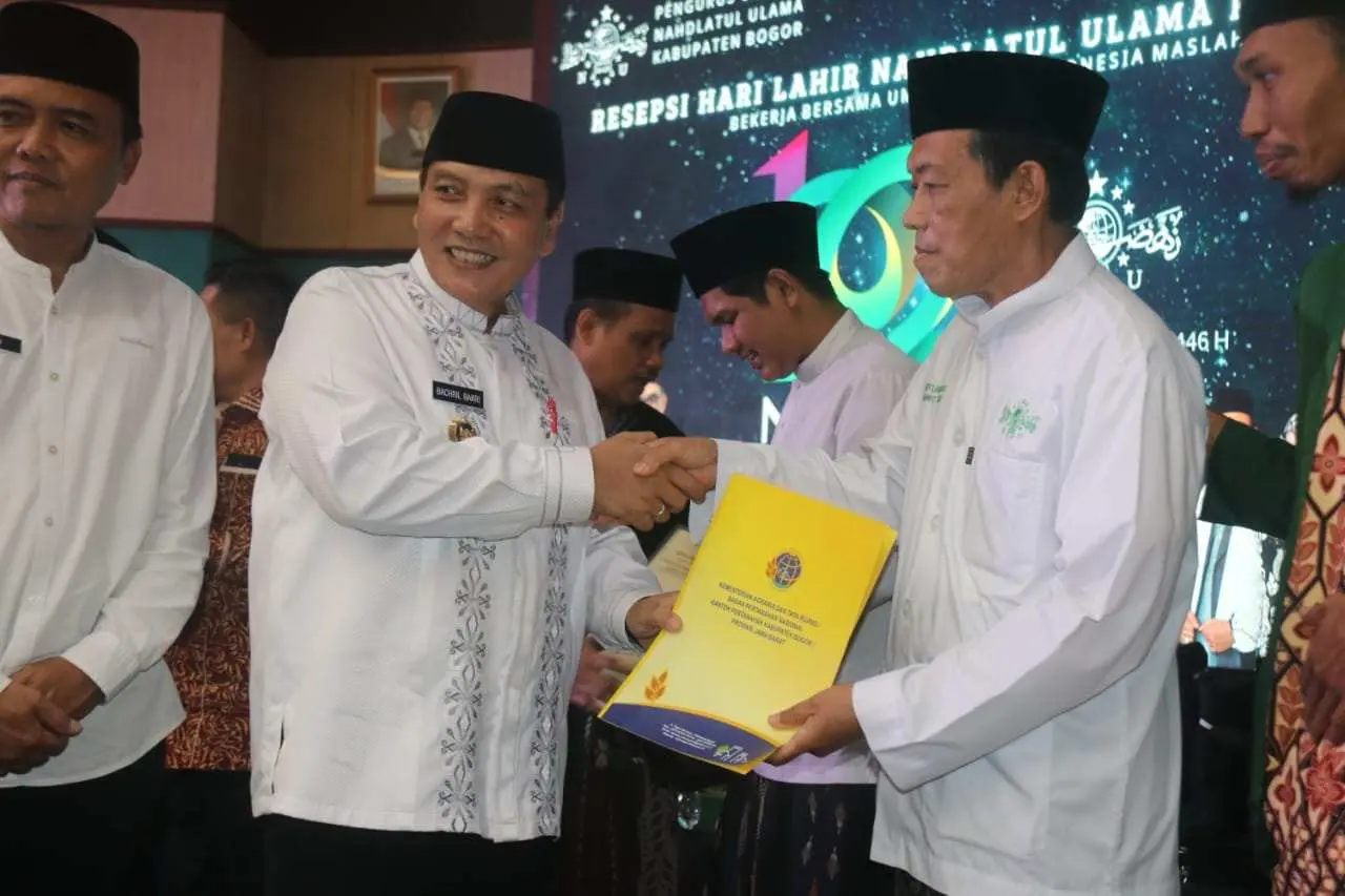 PJ. Bupati Bogor Ucapkan Terima Kasih di Harlah PCNU ke-120, Peran Aktif dan Kontribusi