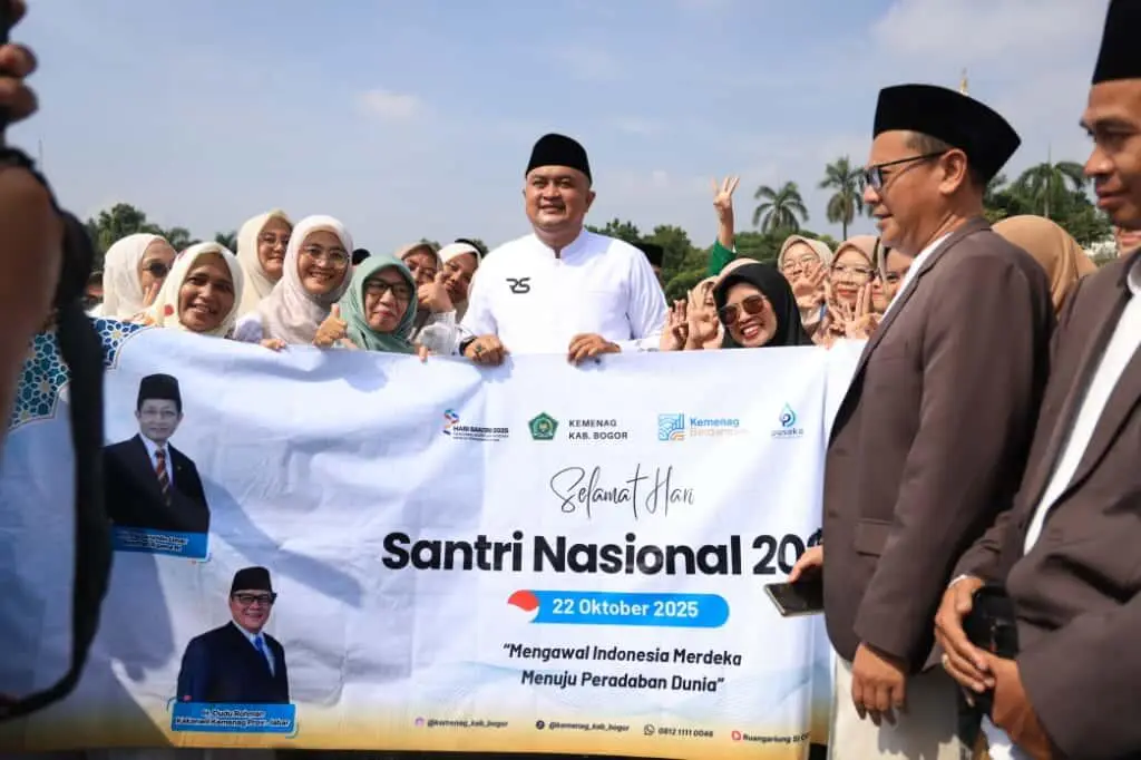 Memperingati Hari Santri, Bupati Bogor Rudy Susmanto, Begini Pesan Untuk Menteri Agama