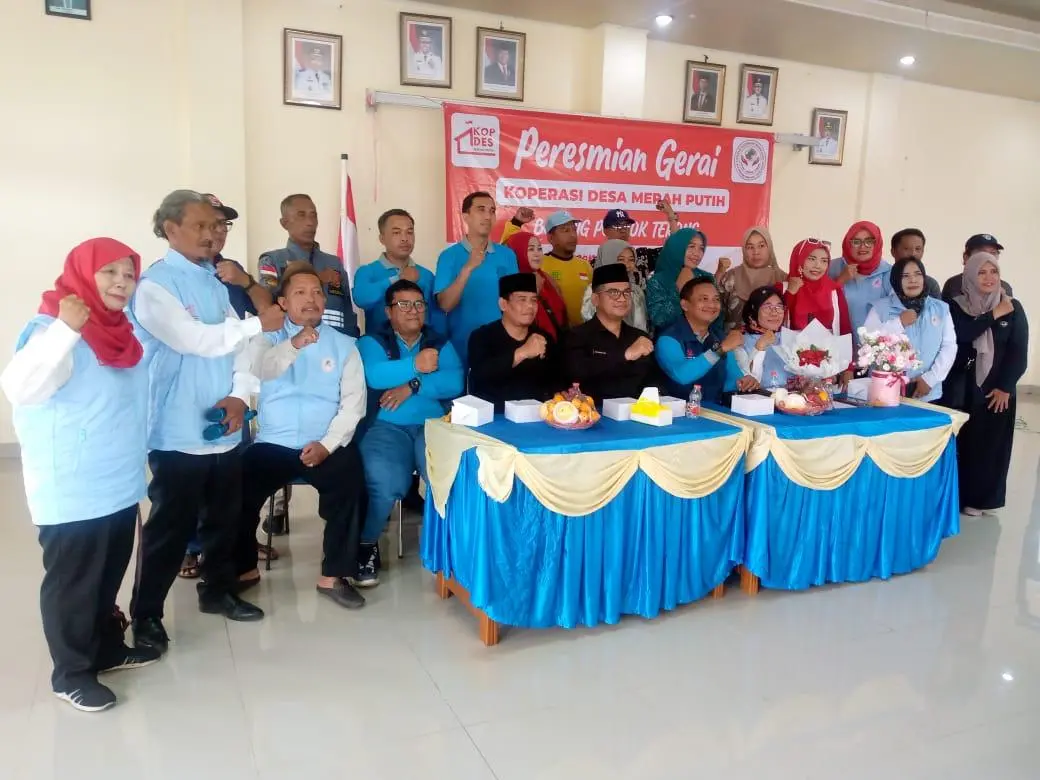 8 Program Asta Cita, Kelurahan Bojong Pondok Terong Resmikan Gerai Merah Putih