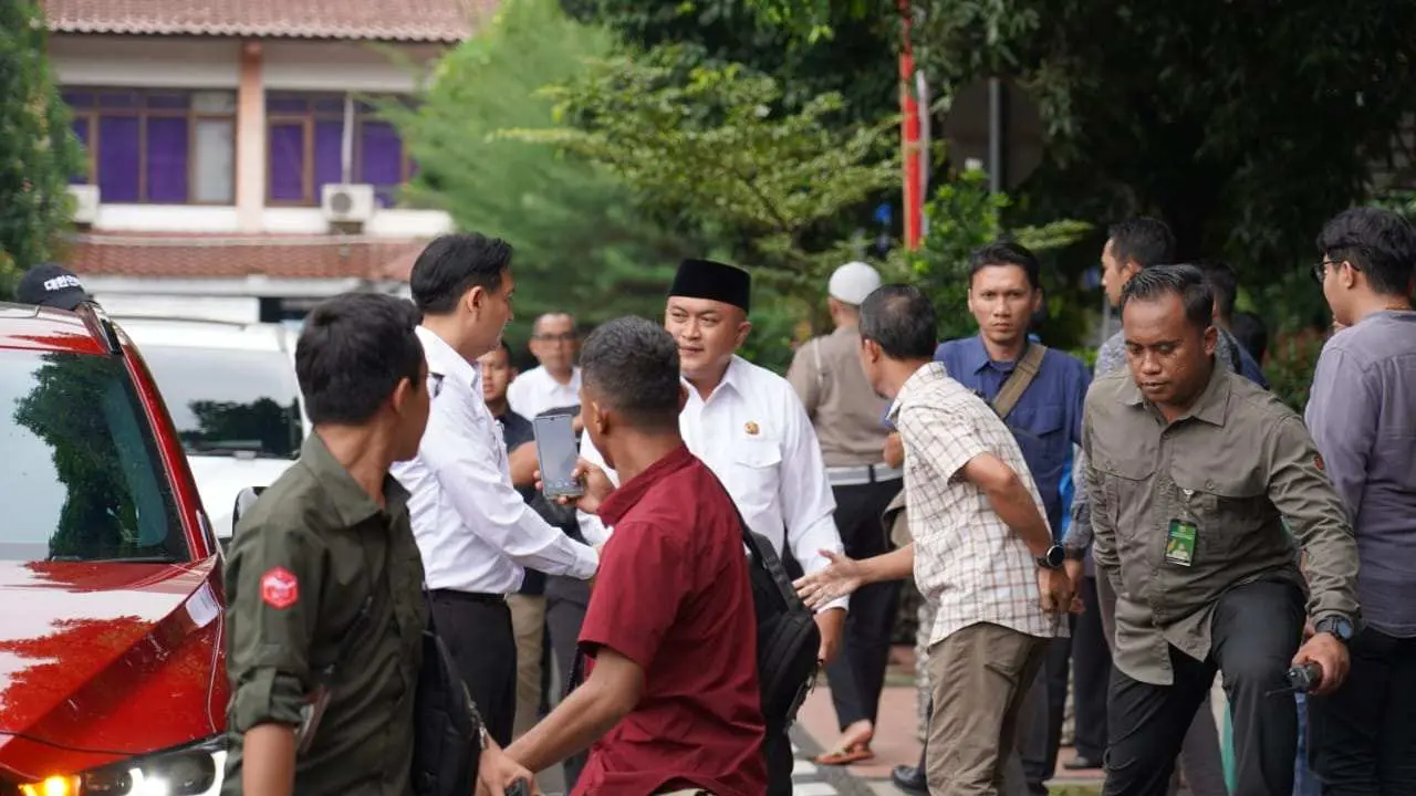 Bupati Bogor Ikuti Rakor dan Evaluasi Bersama Gubernur Jabar Dibalai Kota Depok