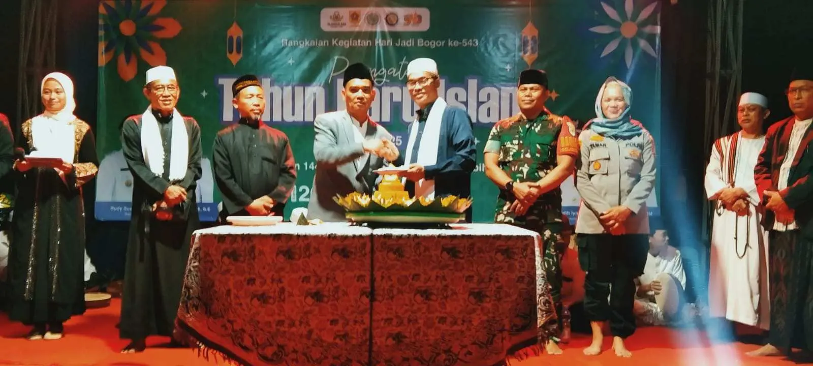 Spektakuler, Pawai Obor di Kecamatan Tajurhalang Meriahkan Tahun Baru Islam Sekaligus Tutup HJB ke-543