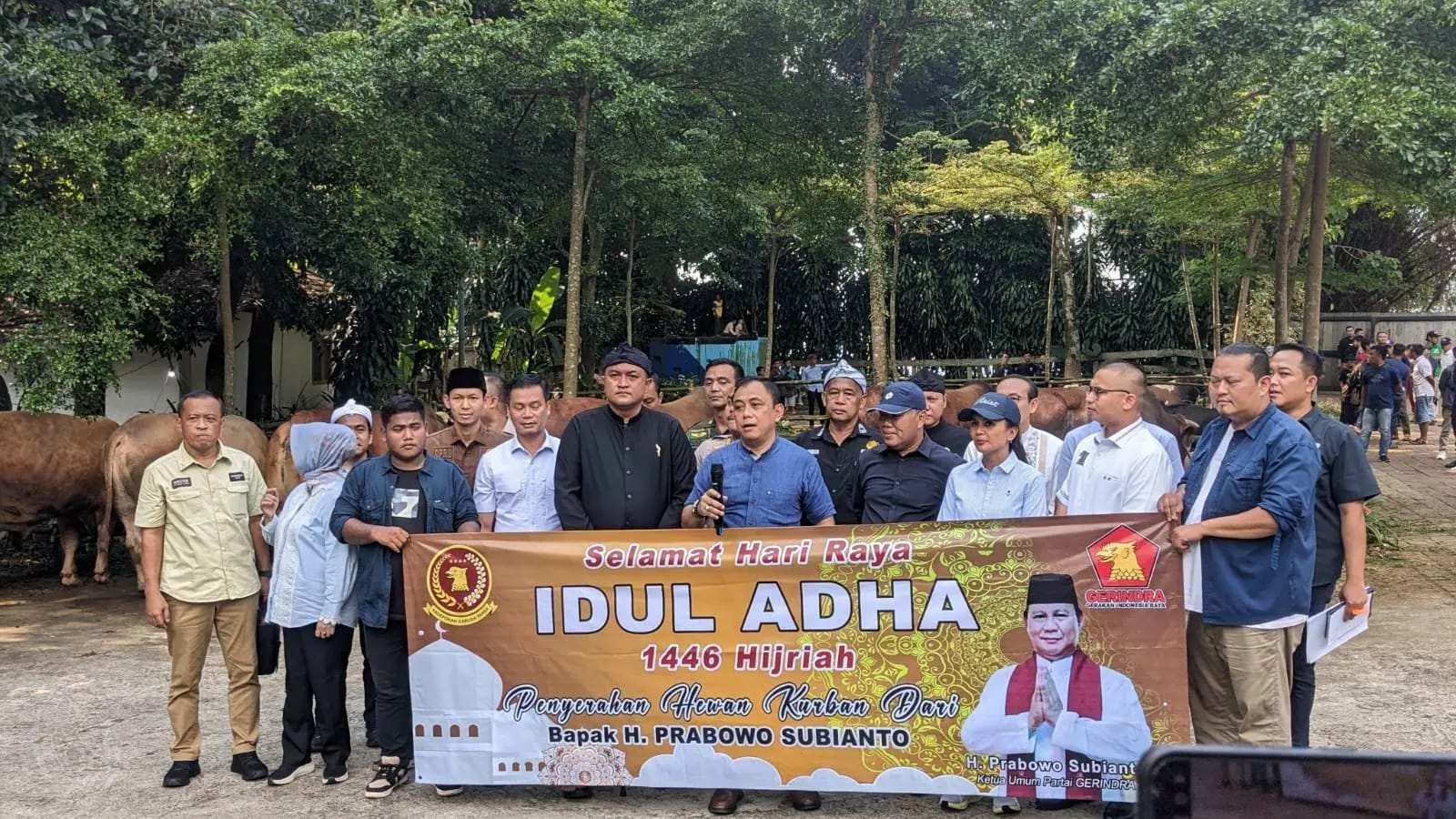 Menjelang Hari Raya Idul Adha 1446 H, Bupati Bogor Apresiasi Kepada Presiden RI dengan Bantuan Hewan Qurban