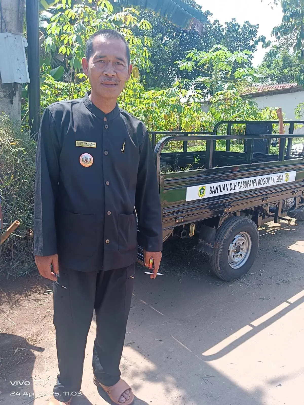 Program Kamis Bersih, Kepala Desa Putat Nutug Darmawan: Gotong Royong Tetap berjaga