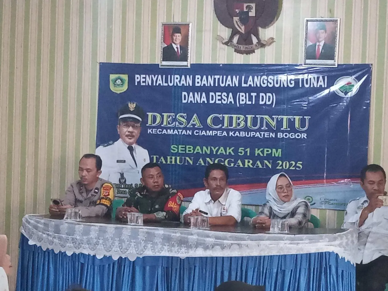 Alhamdulilah, Pemerintah Desa Cibuntu Salurkan BLT Tahap Pertama Terhadap 51 KPM, Segini Jumlah Uangnya