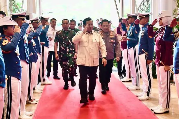 Panglima TNI dan Kapolri Dampingi Presiden RI Hadiri Rapim TNI-Polri 2025