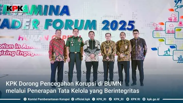 KPK: Pentingnya Penguatan Pencegahan Korupsi pada BUMN, ini yang Disampaikan