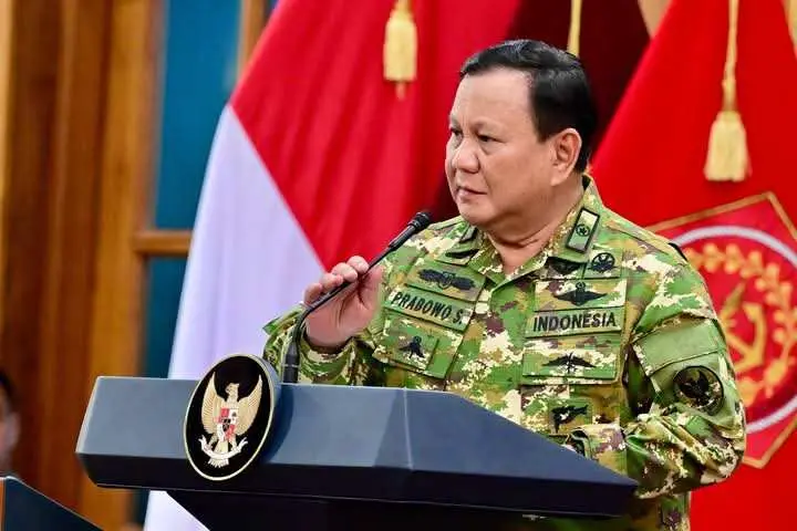 Panglima TNI Hadiri Jamuan Makan Malam Retret Kepala Daerah Yang Dipimpin Presiden RI Prabowo Subianto