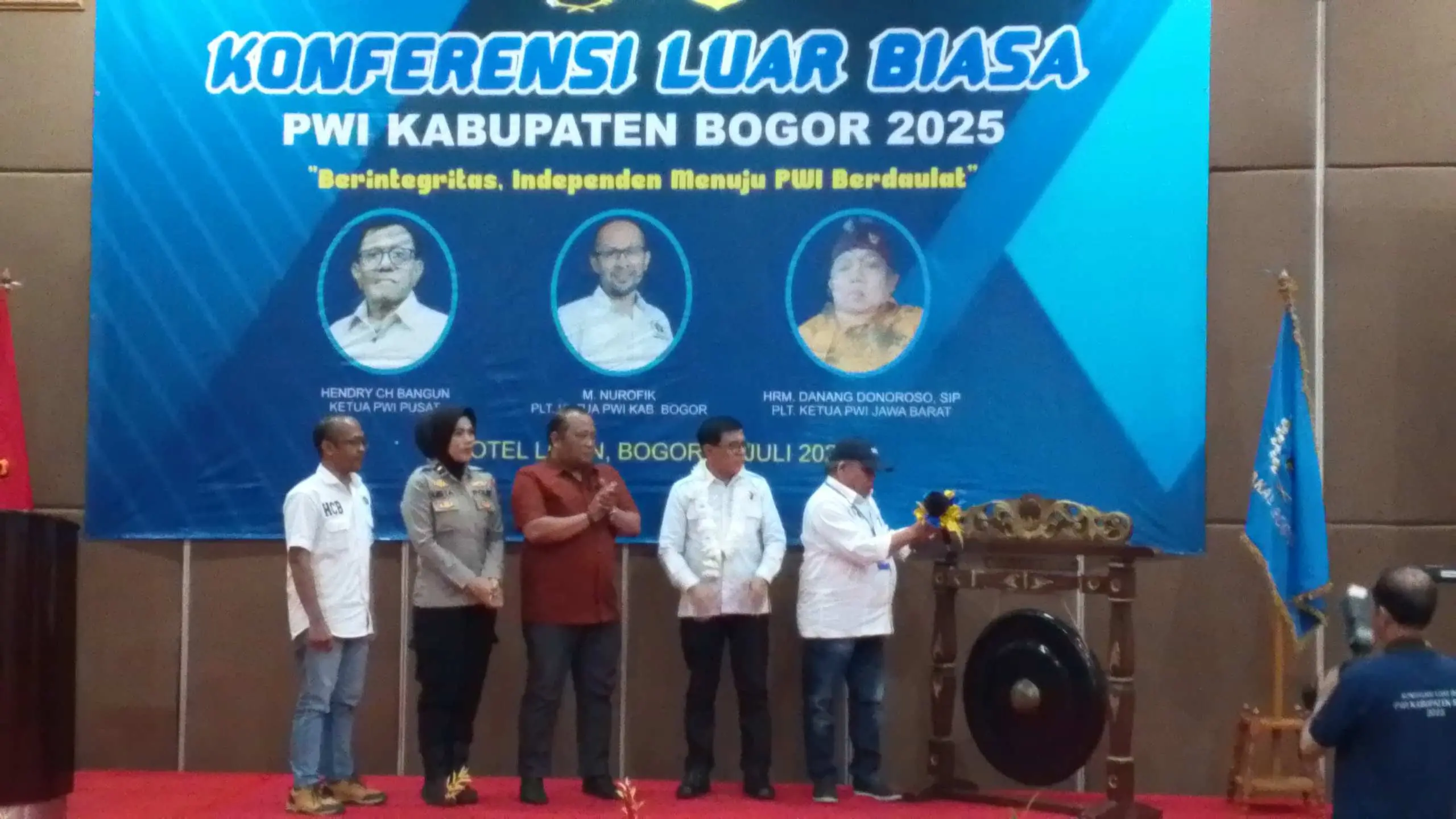 Konferensi Luar Biasa PWI Kabupaten Bogor 2025 Digelar, Soroti Integritas dan Kedaulatan Pers