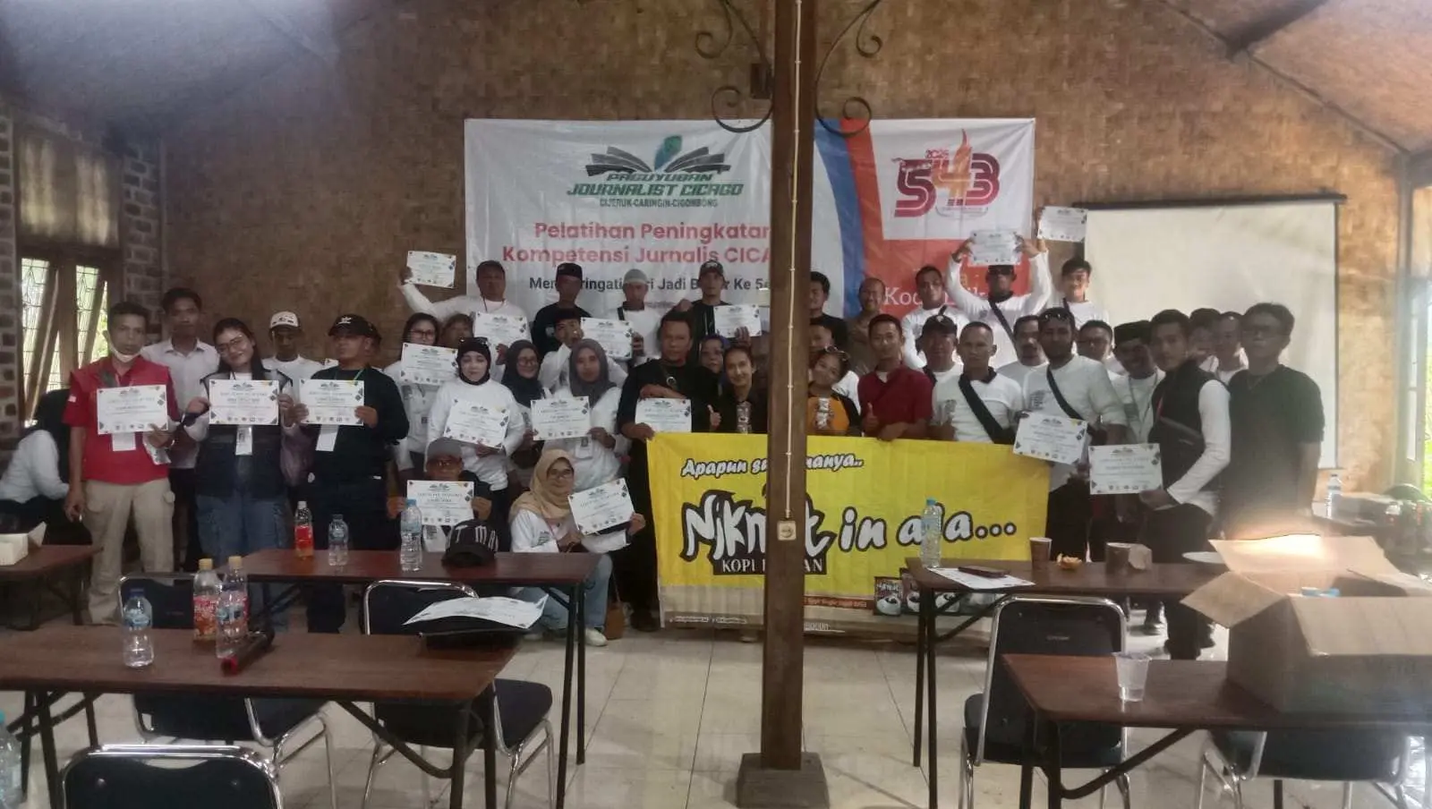 Paguyuban Jurnalis Cicago Gelar Pelatihan dan Peningkatan Kompetensi Wartawan