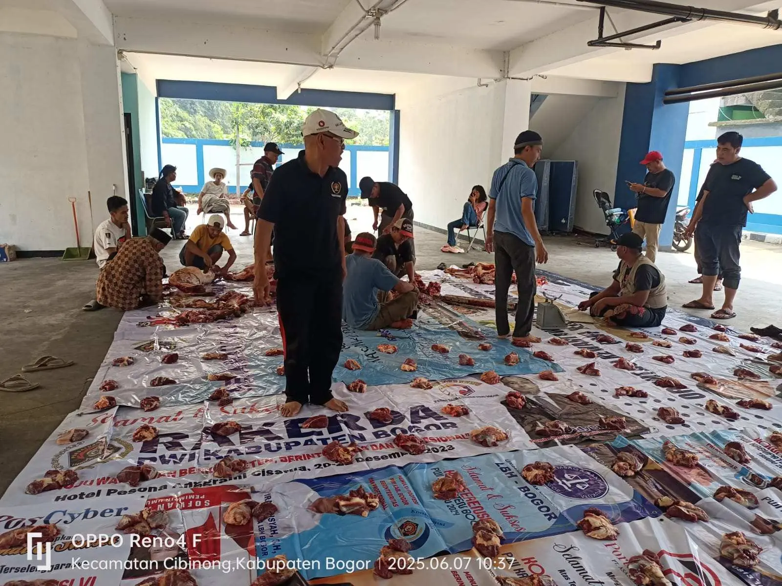 Idul Adha 1446 Hijriah, PWI Kabupaten Bogor Kembali Sembelih 1 Ekor Sapi dan 7 Ekor Kambing