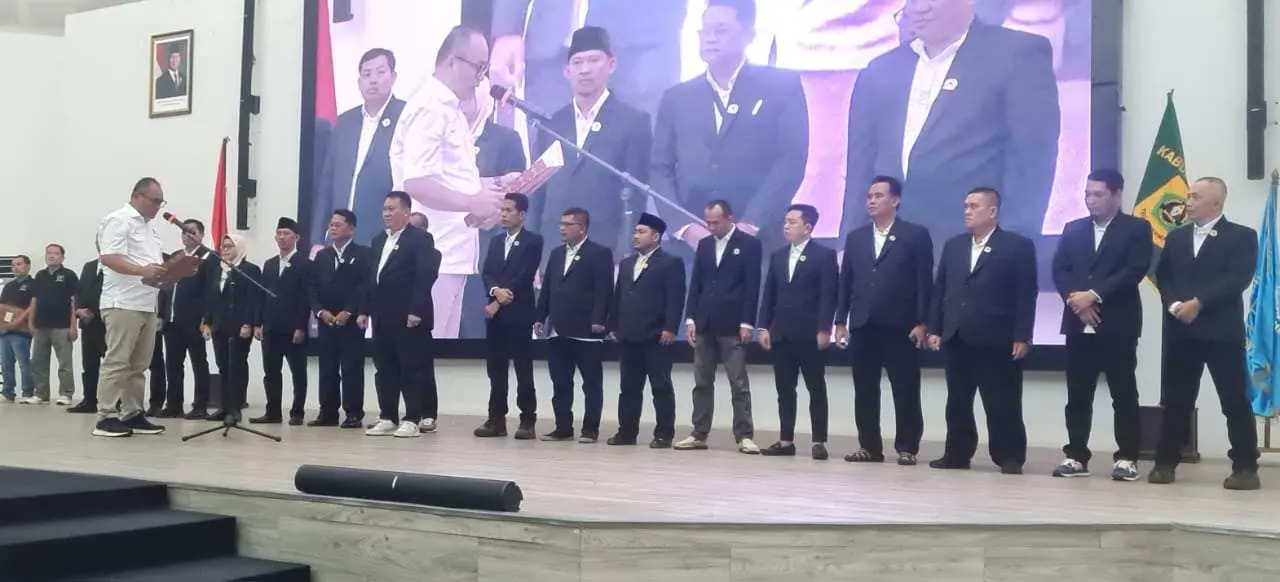 Syah, Ketua dan Pengurus PWI Kabupaten Bogor Periode 2024-2027 Resmi Dilantik
