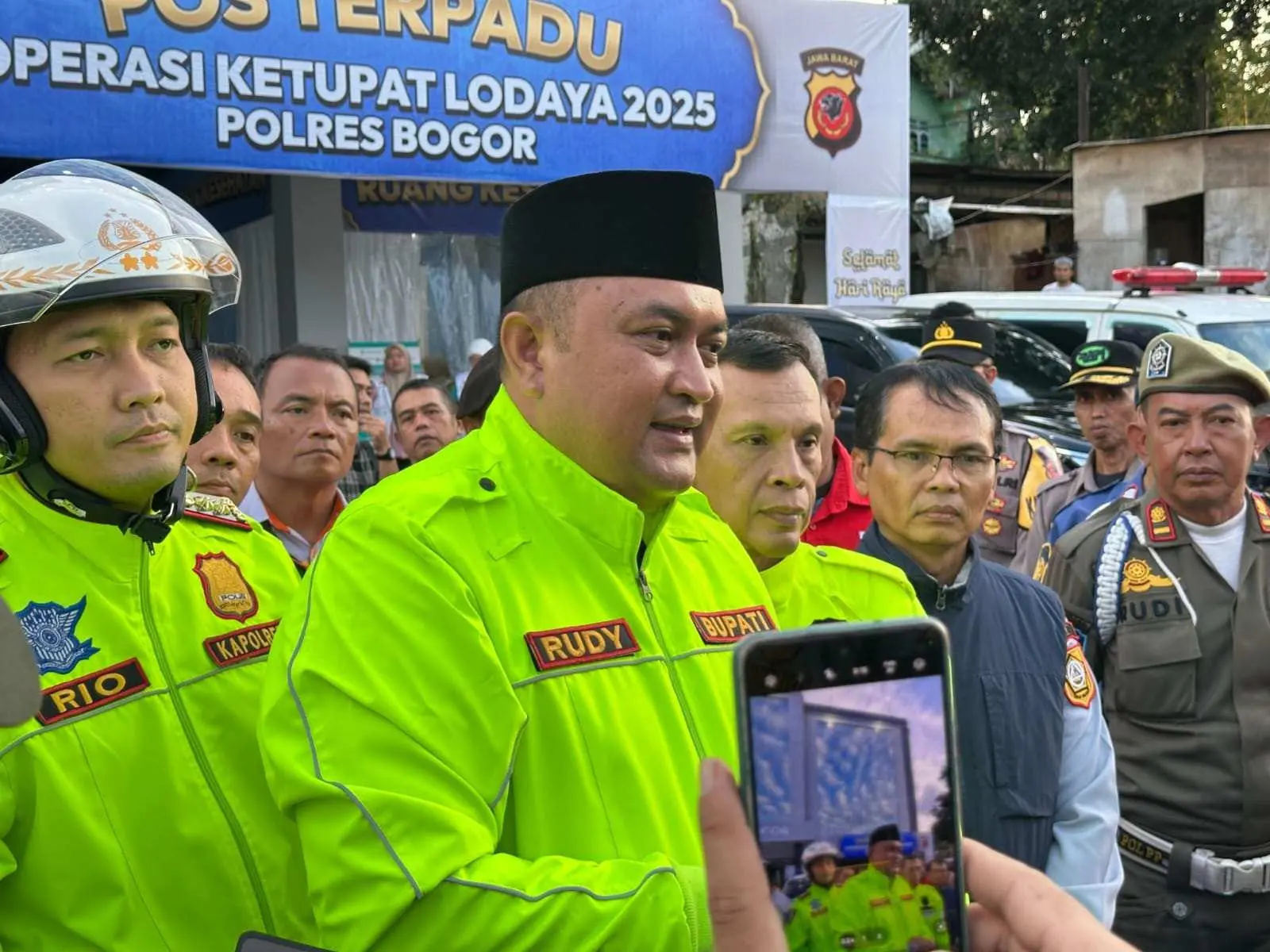 Pastikan Aman dan Lancar Bagi Pemudik, Bupati Bogor bersama Forkopimda Lakukan Ini