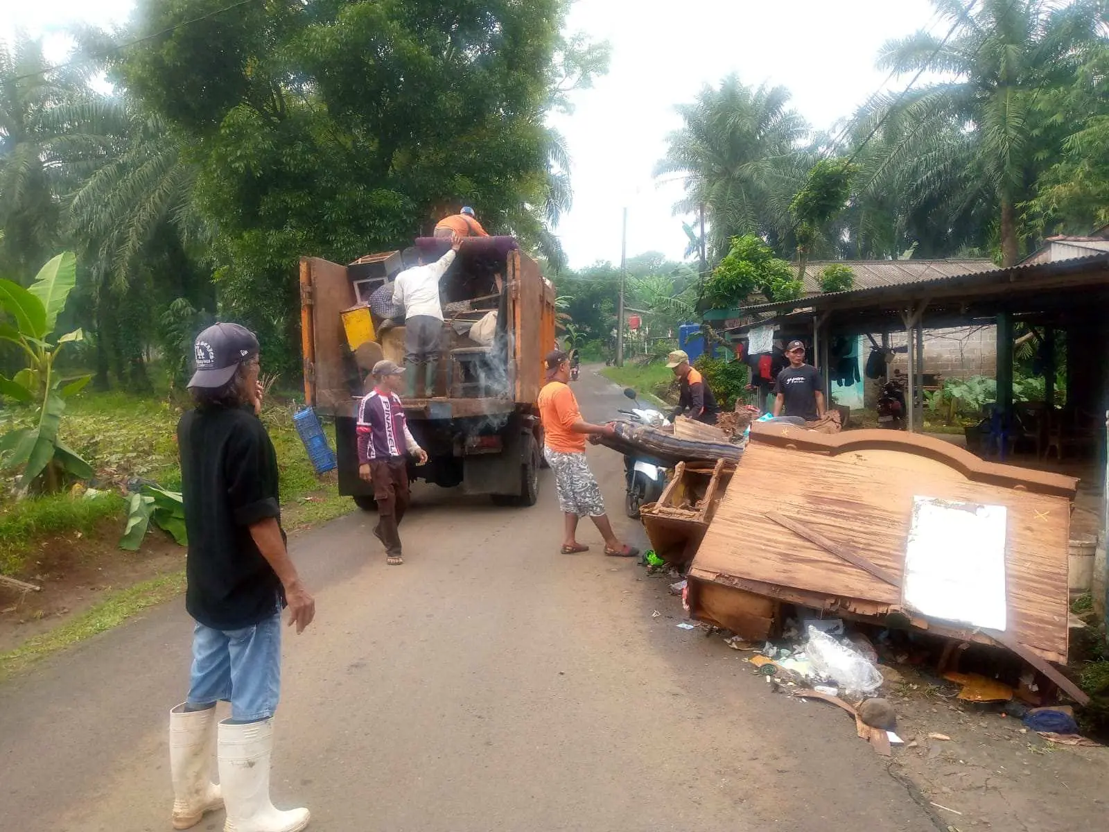 Pasca Banjir, 7 RW di Desa CIimulang Bebenah, Begini Penjelasan Kades