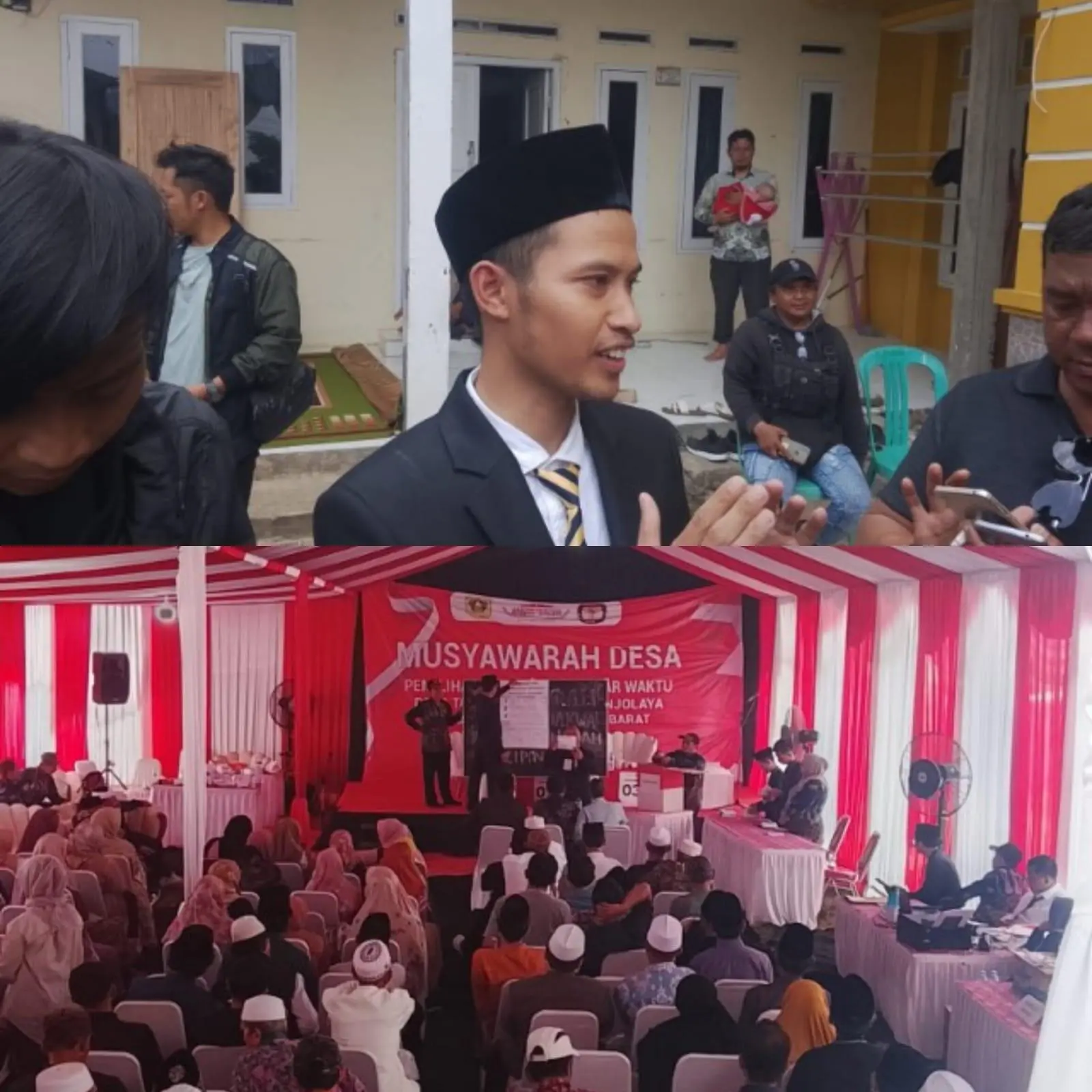 Nasrullah Unggul Pemilihan Antar Waktu di Desa Tapos 2, ini yang Diucapkan